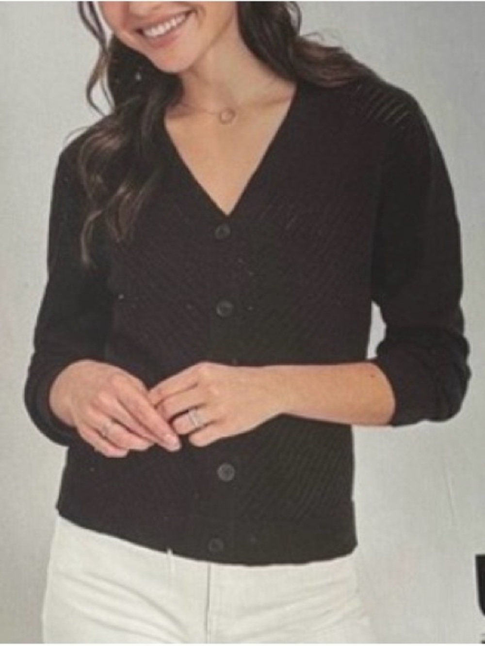 NWT Serra black cardigan sz XL